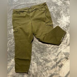 Olive Green Cargo Pants